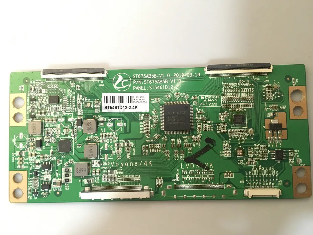 T-con тикон Brandt B4306UHD ST675AB5B-V1.0 для 43 дюйм плата матриці, перевірена