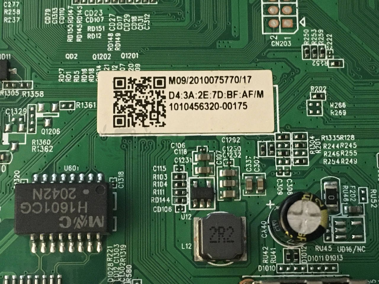 Системна плата JVC LT-43MU508 M09/2010075770/17 mainboard, новий