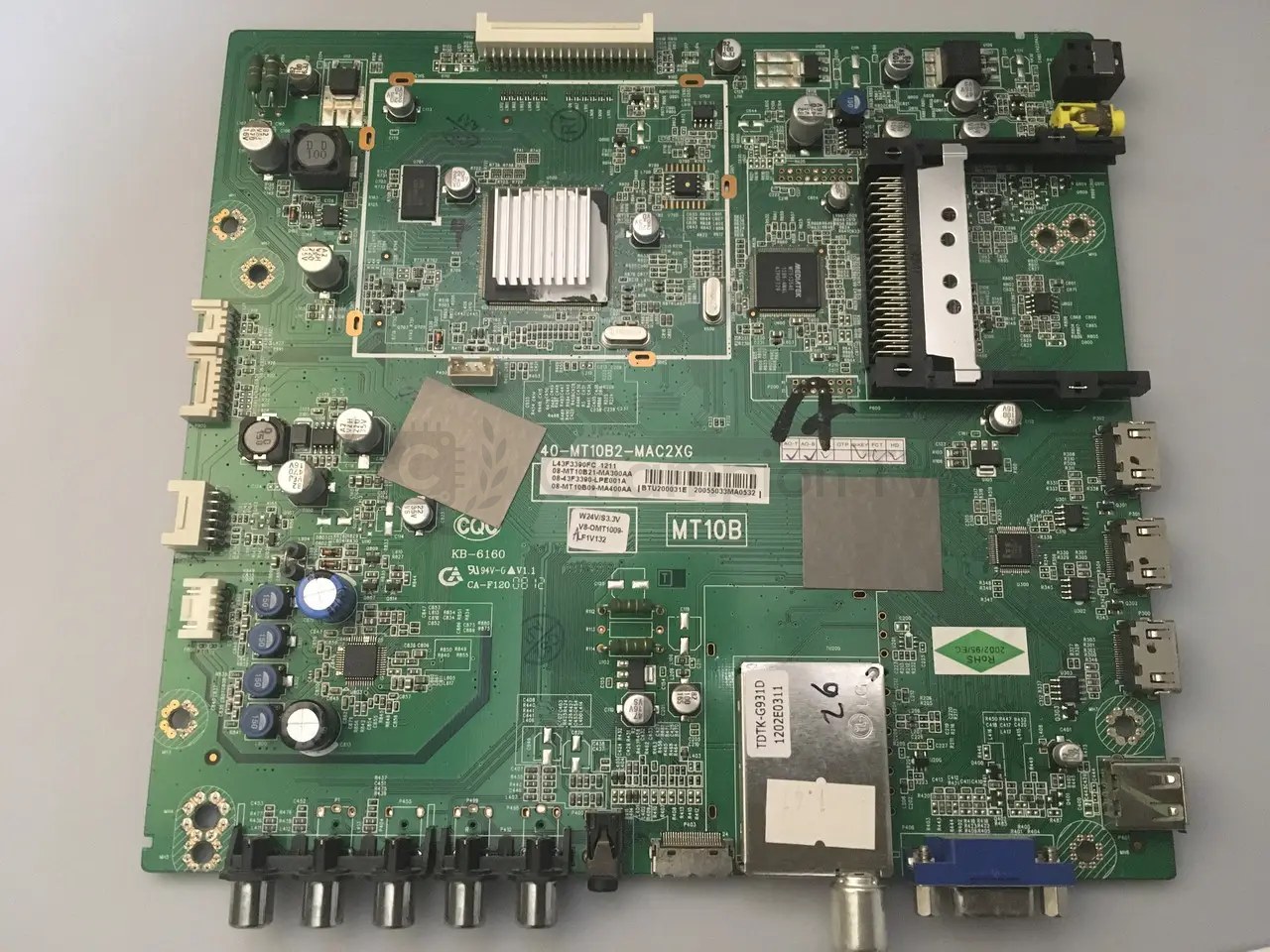 Системна плата TCL 40-MT10B2-MAC2XG BTU200031D L43F3390FC 43" mainboard, новий