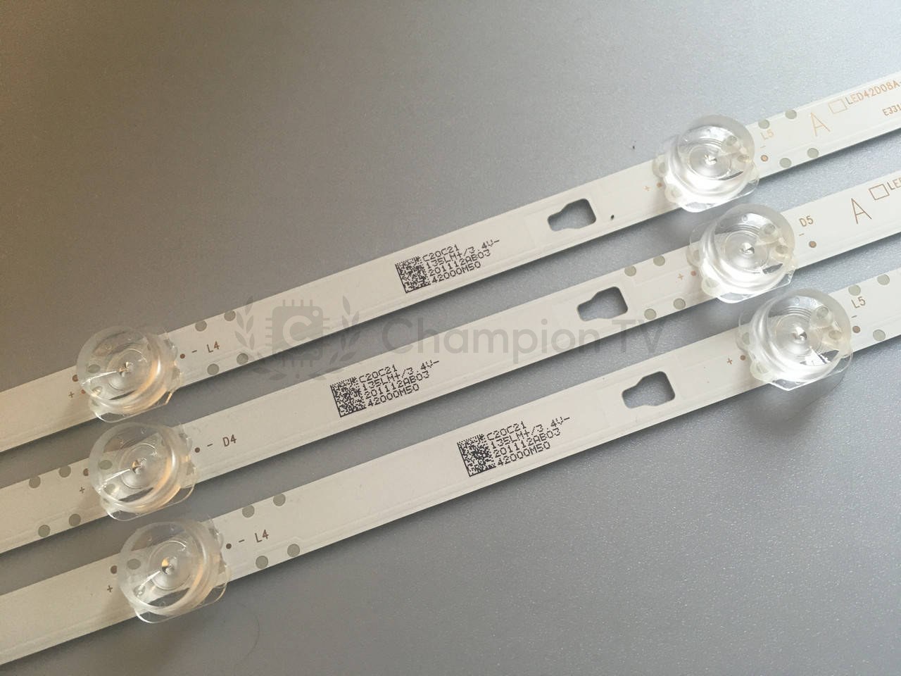 LED-підсвітка Kivi 43U700GU 42-43" LED42D08A-ZC56AG-03 комплект 3 планки, новий