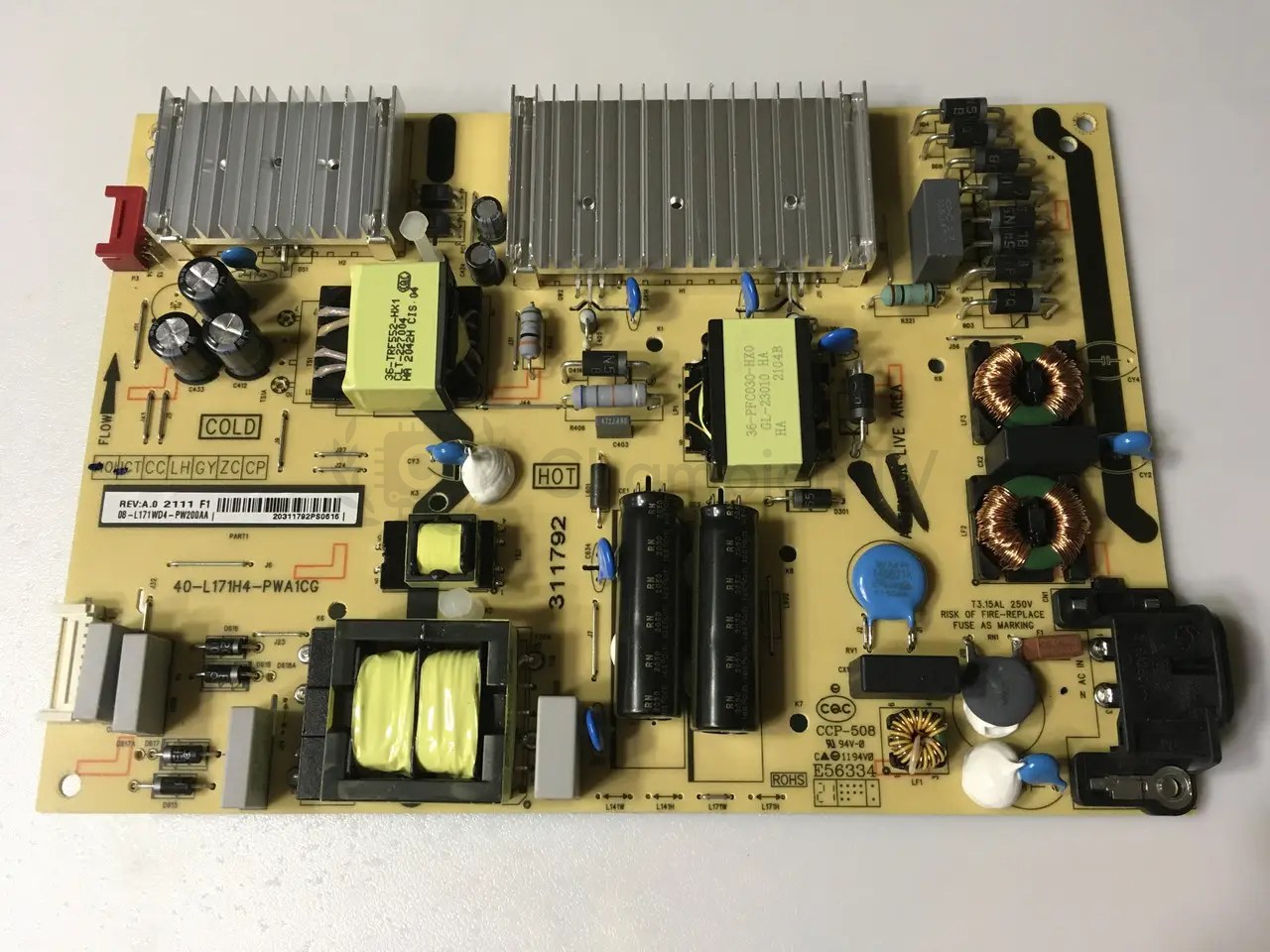 Блок живлення TCL 65S431 40-L171H4-PWA1CG PSU, справний