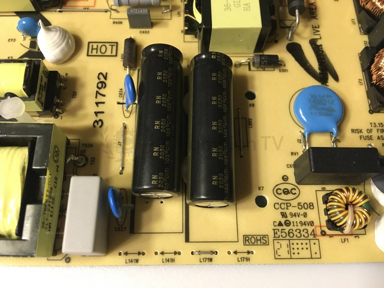 Блок живлення TCL 65S431 40-L171H4-PWA1CG PSU, справний