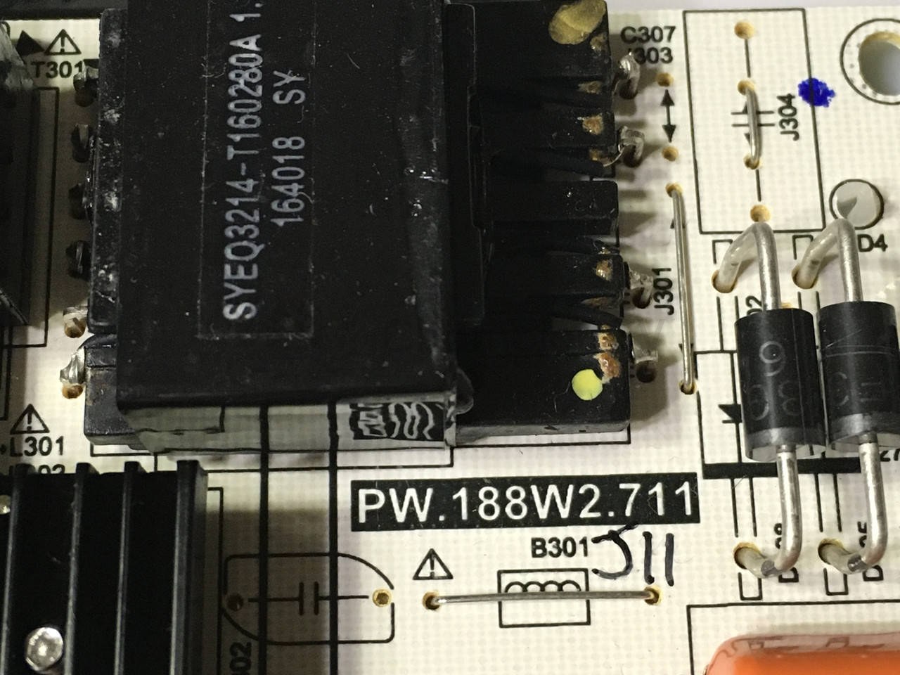 Блок живлення Sharp PW.188W2.711 55 дюйм PSU, новий