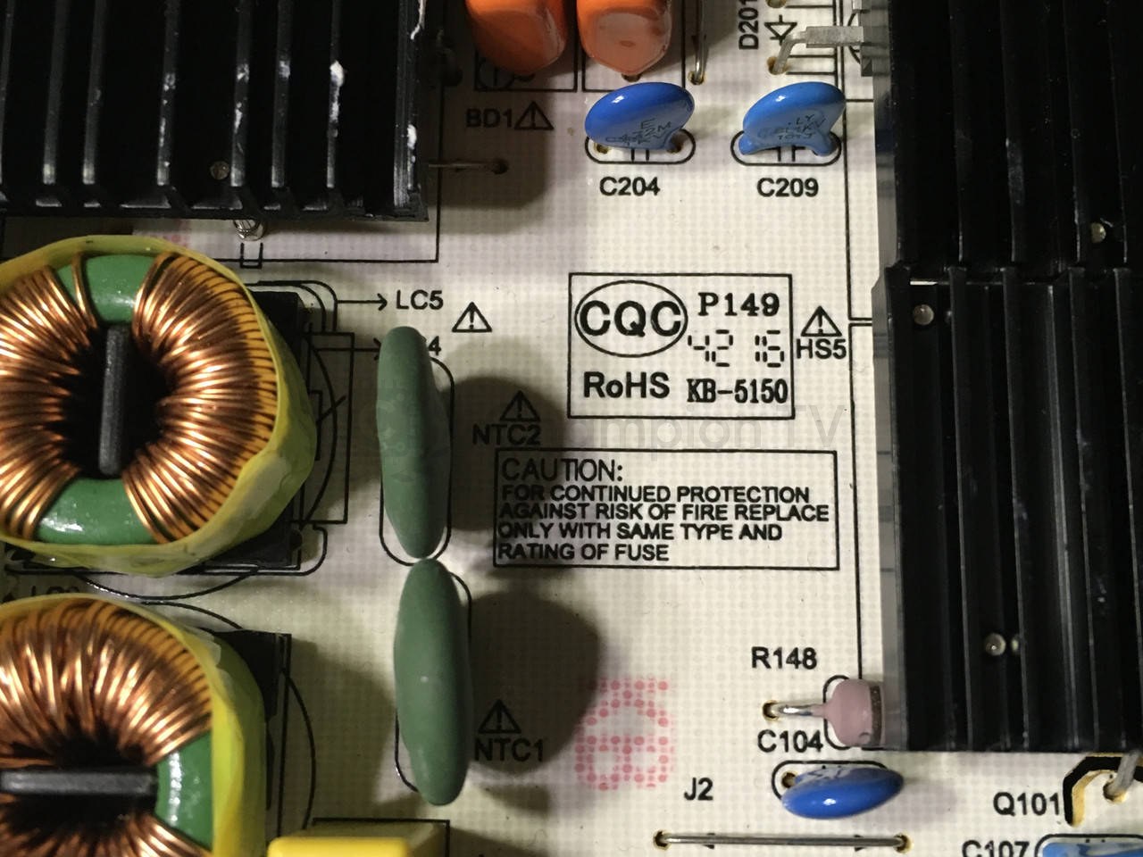 Блок живлення Sharp PW.188W2.711 55 дюйм PSU, новий