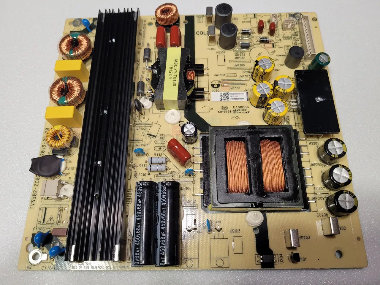Блок живлення Kivi M93/2020001533/10 55U800 55" PSU, новий