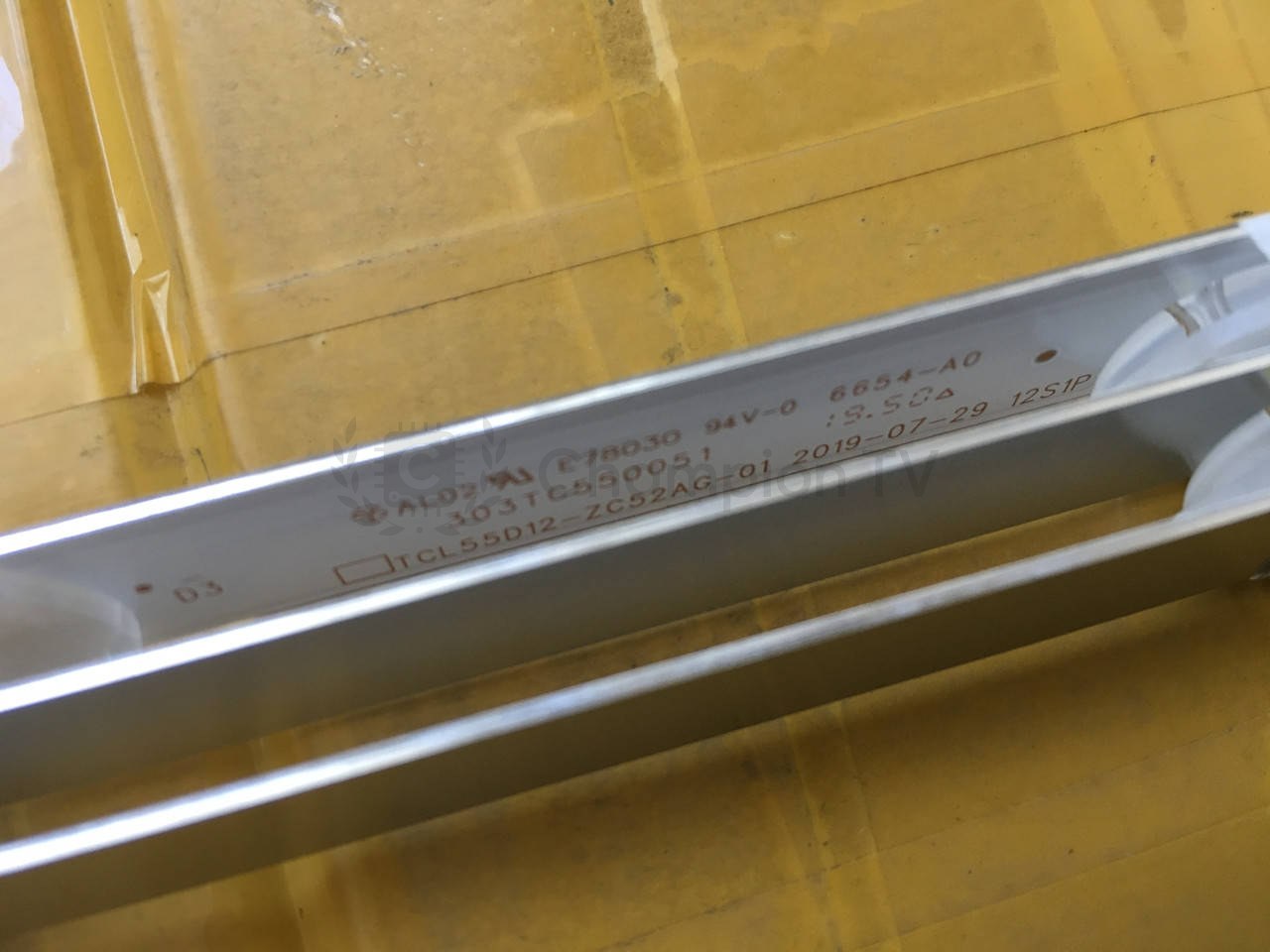 Xiaomi LED-підсвітка TCL55D12-ZC52AG-01 для Mi TV 4S 55 дюймів (L55M5-5ARU) комплект 3 шт, новий