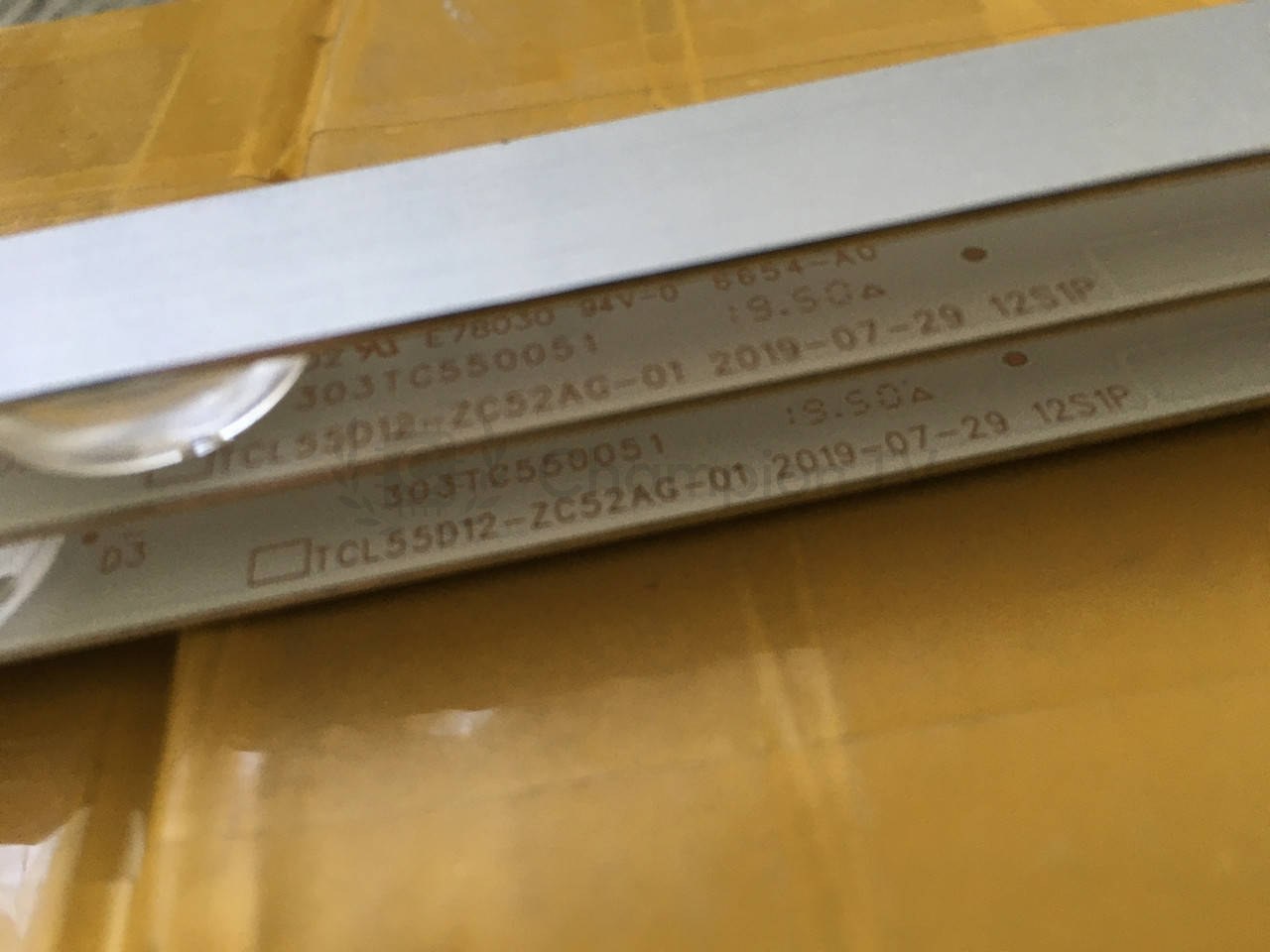 Xiaomi LED-підсвітка TCL55D12-ZC52AG-01 для Mi TV 4S 55 дюймів (L55M5-5ARU) комплект 3 шт, новий