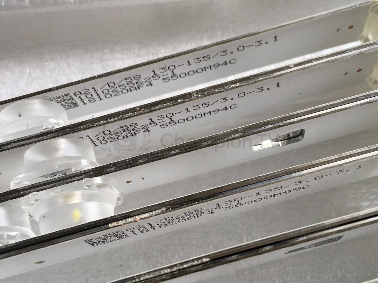 Kivi 55 LED-підсвітка LED55D07A PN30355006213 комплект 10+2шт, б/в