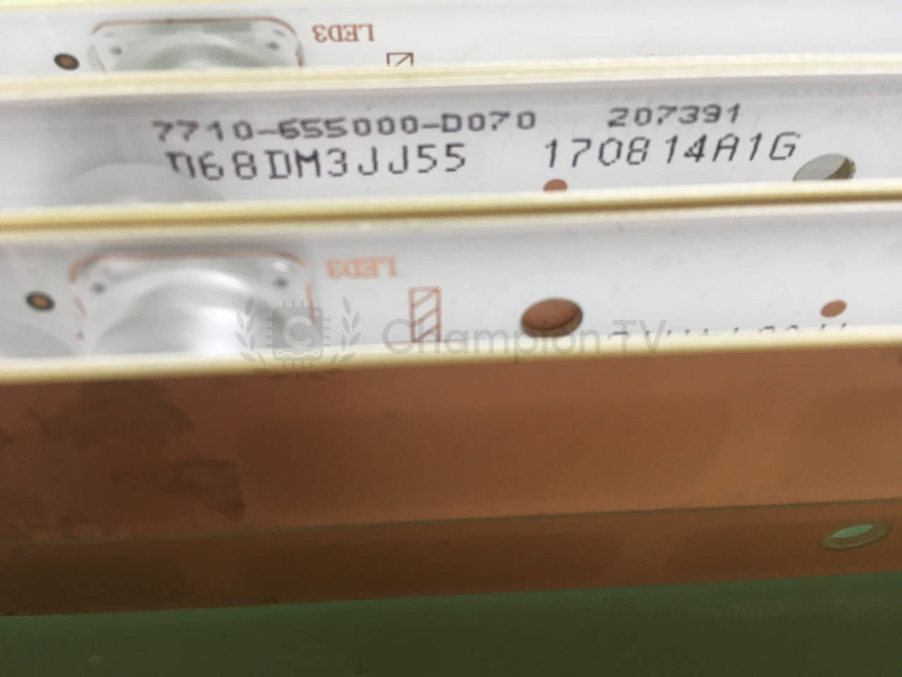 Sharp LED-підсвітка 12 планок CRH-A55353512065C1 для 55DX680C 55DX500C (55 дюйм), новий