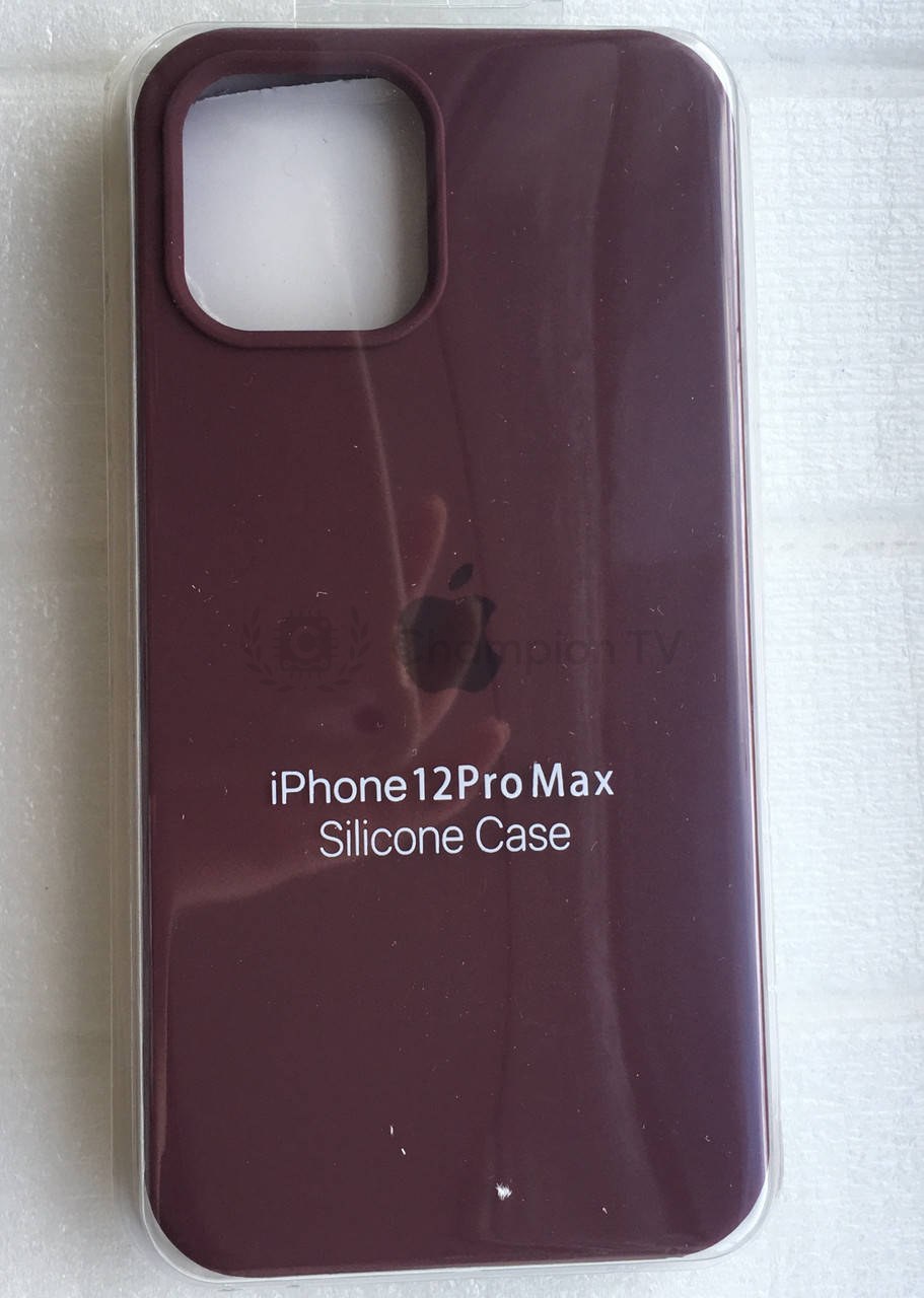 Захисний чохол бампер для IPhone 12 Pro Max Silicone Case вибрати колір