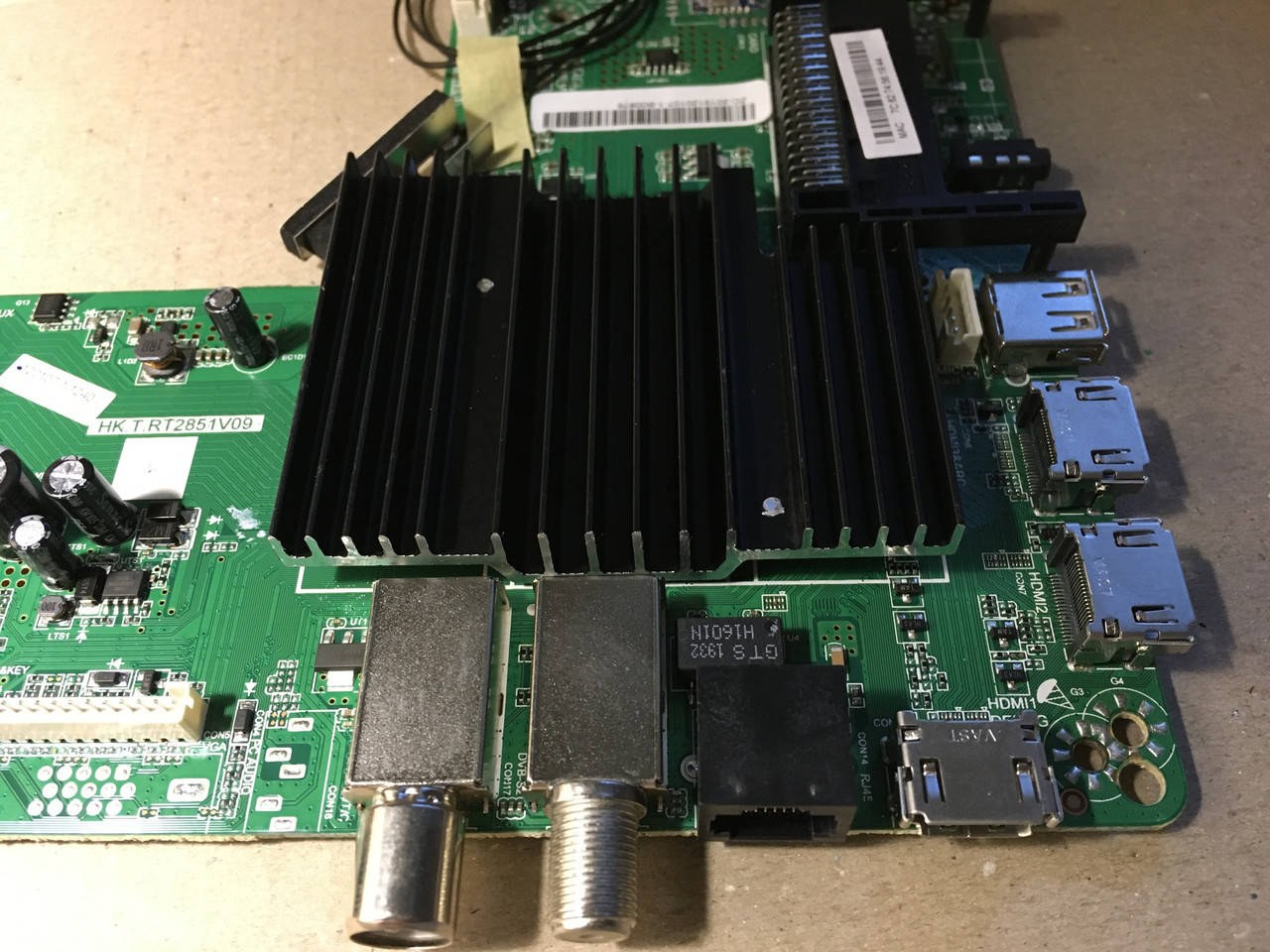 Системна плата KIVI HK.T.RT2851V09 для 43U700GU / 43U700GR / 55U730GU mainboard, нова