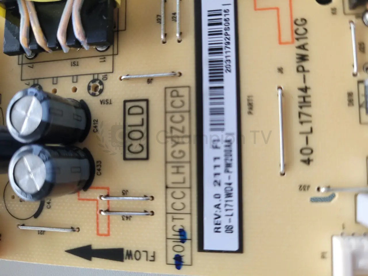 Блок живлення TCL 40-L17H4-PWAG L171WD4 65\" PSU, б/у