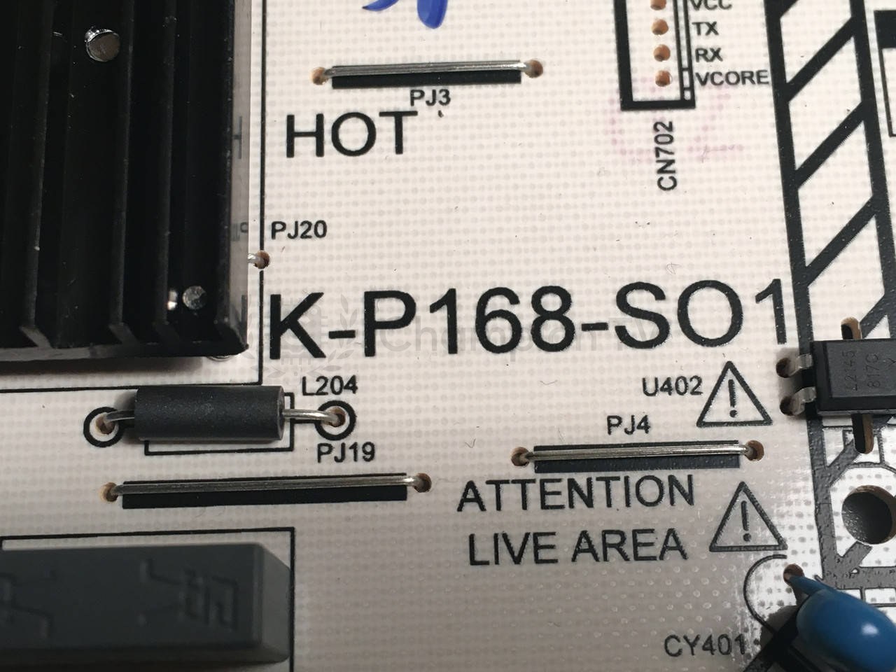Блок живлення Element E450AC58R K-P168-SO1 58" PSU, новий
