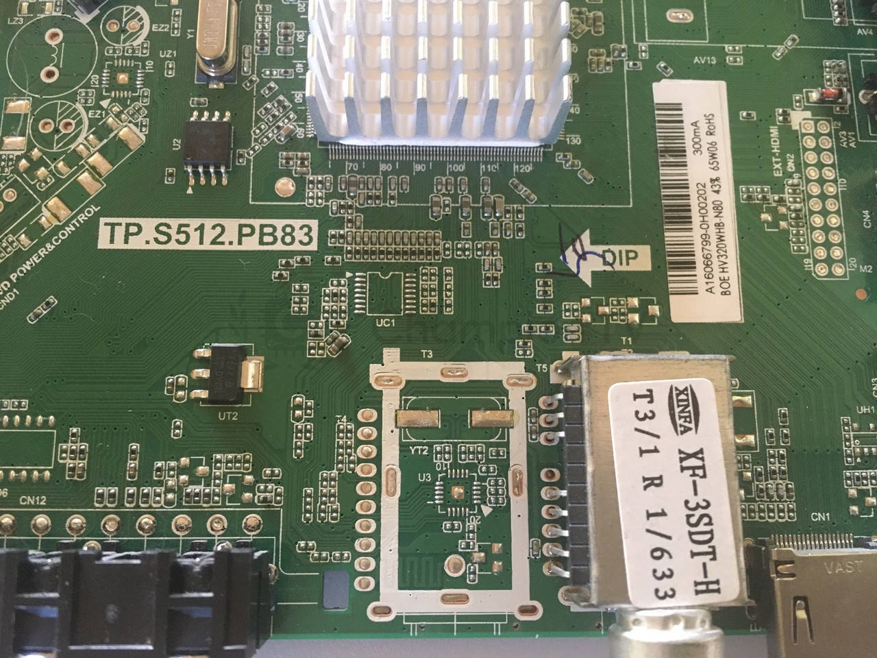 Toshiba 55u7750 MSD6A638-T8E2 майн mainboard системна плата телевізора, нова, гарантія