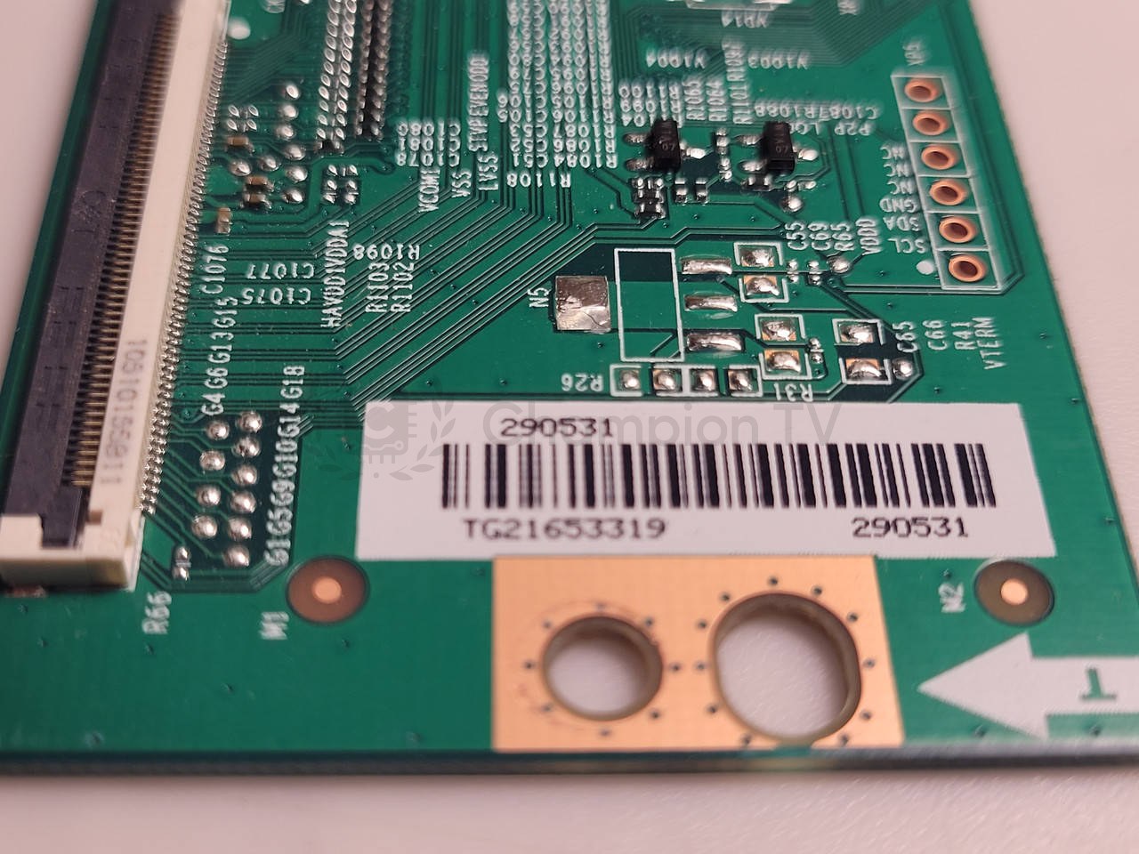 T-con тикон Hisense RSAG7.820.11117/ROH для 55A6G (55 дюйм) плата матриці, новий
