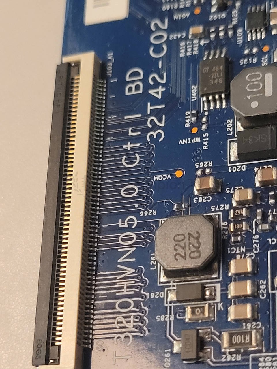 T-con тикон AUO T320HVN05.0 32T42-C02 для SAMSUNG UE32H5500AK, UE32J5100AKXXU (32 дюйм) плата матриці, новий
