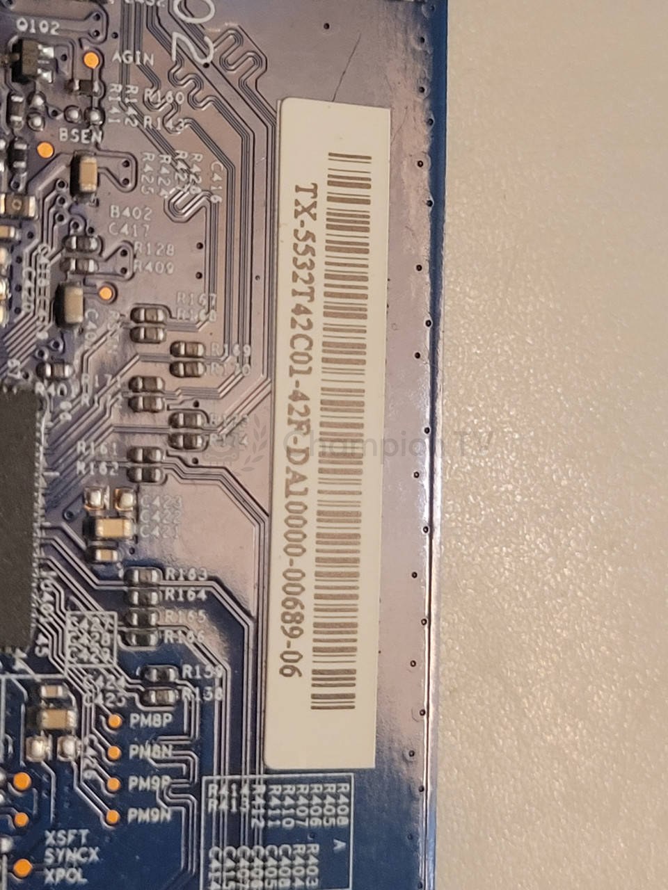 T-con тикон AUO T320HVN05.0 32T42-C02 для SAMSUNG UE32H5500AK, UE32J5100AKXXU (32 дюйм) плата матриці, новий