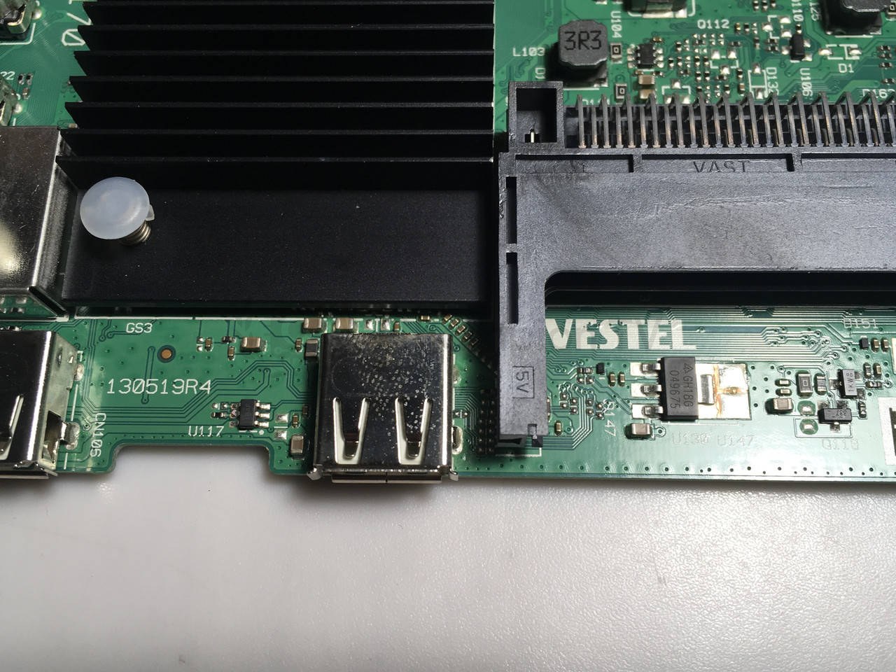 Системна плата Vestel 17MB170 (130513R4) для Nokia/Skyworth 55" 4K mainboard, новий