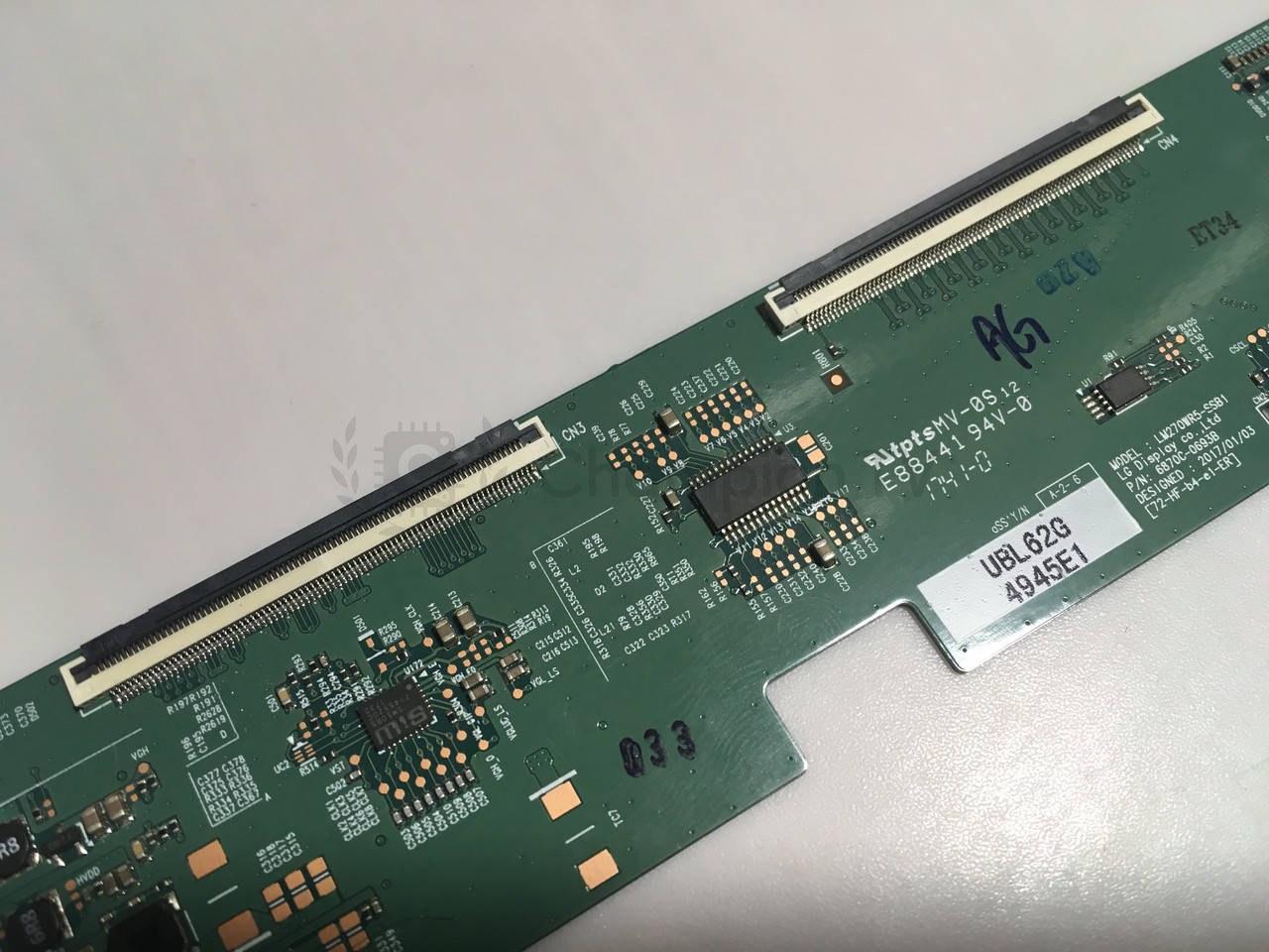 T-con тикон LG 6870C-0693B LM270WR5-SSB1 для 27 дюйм 4K дисплеїв, перевірений