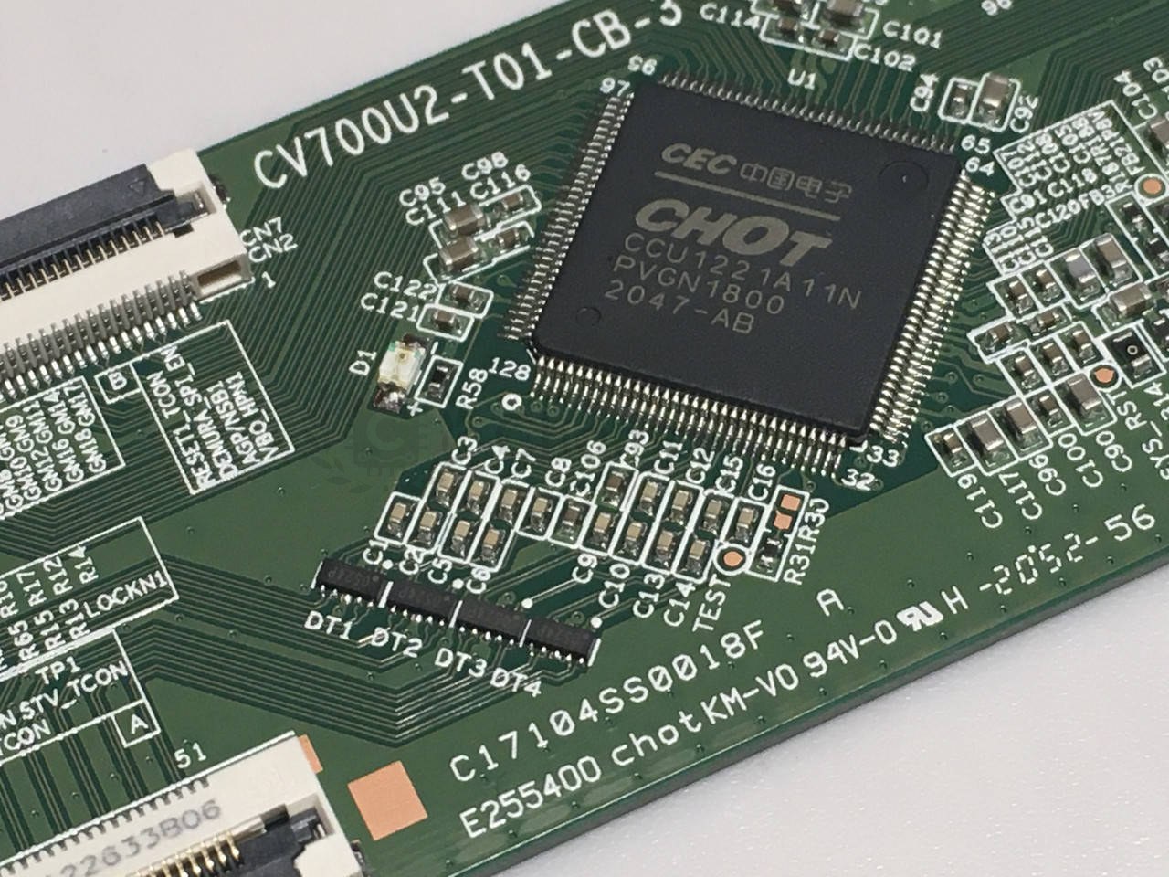 T-con тикон CHOT CV700U2-T01-CB-3 для Philips 70PUS7505/12, 70PUS7906 (70 дюйм) плата матриці, новий