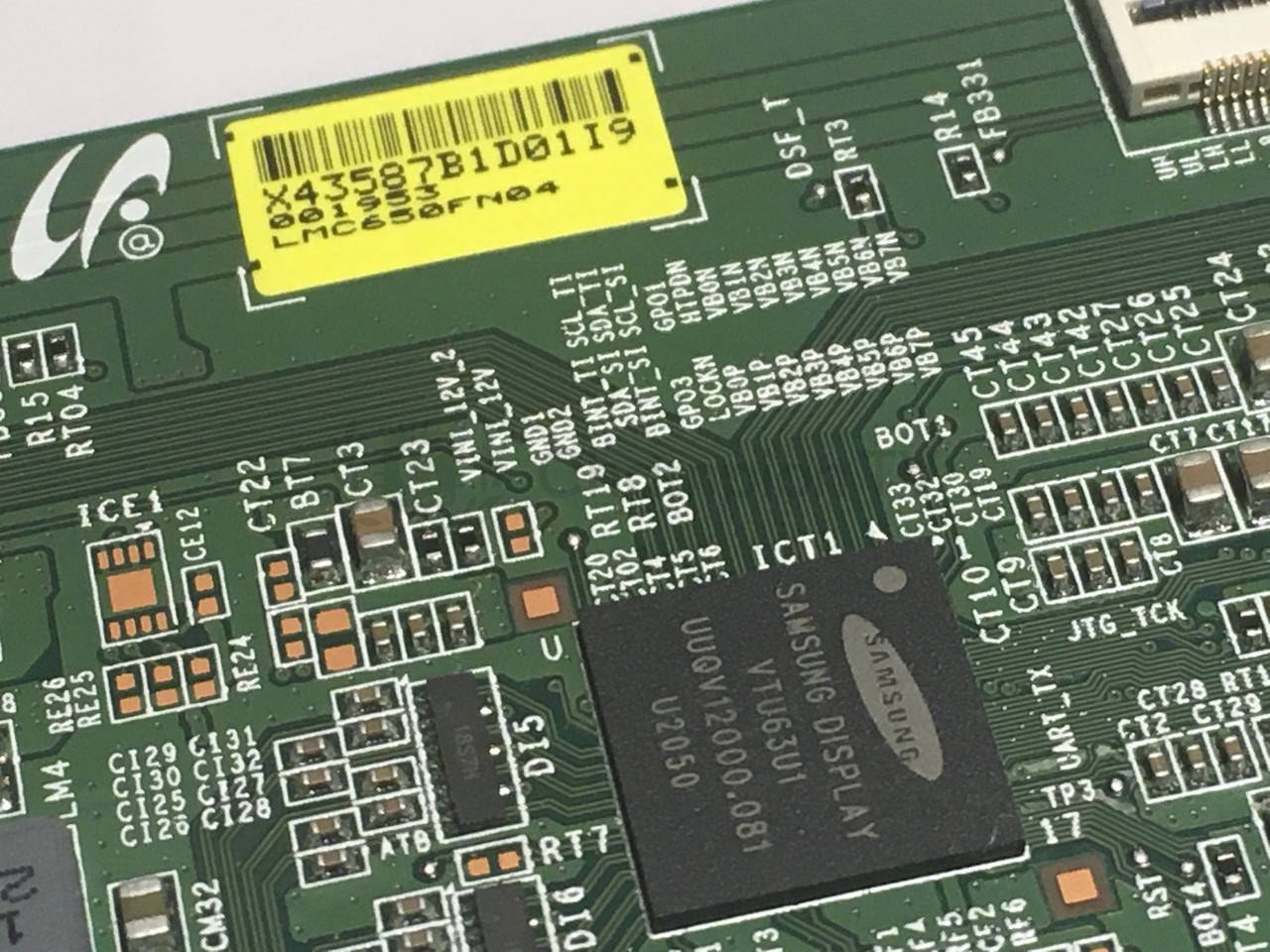 T-con тикон TCL 18Y_RAHU11P2TA4V0.0 LMC650FN04 для TCL 65S421/65S423/65S425 (65\") плата матриці, новий