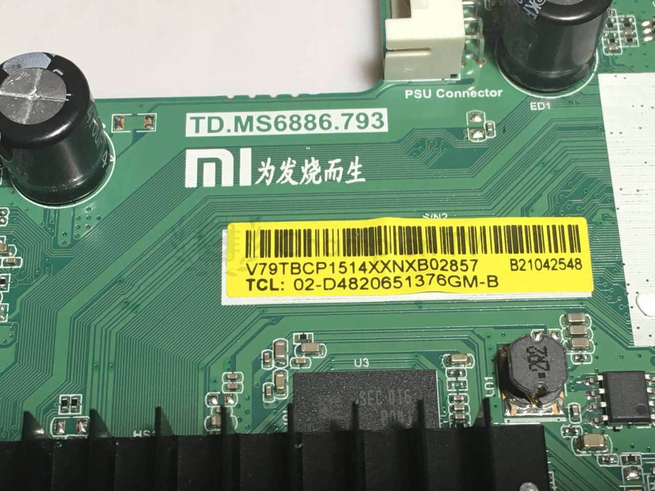 Системна плата Xiaomi L65M5-5ASP TD.MS6886.793 65" mainboard, новий