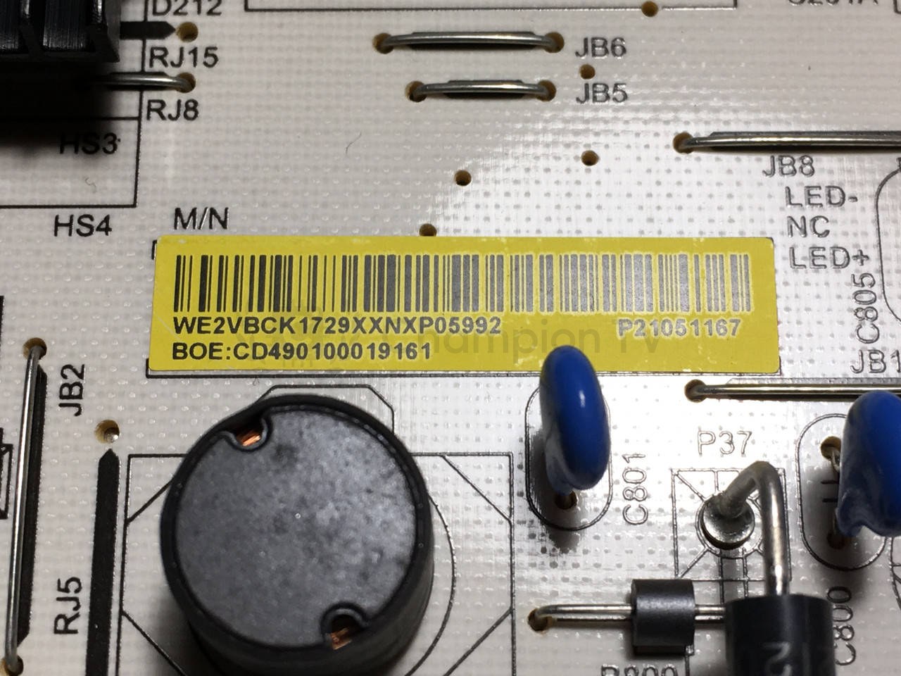 Блок живлення Xiaomi PW.128W2.982 L43M6-6AEU / L43M6-6ARG 43" блок питания PSU, нова