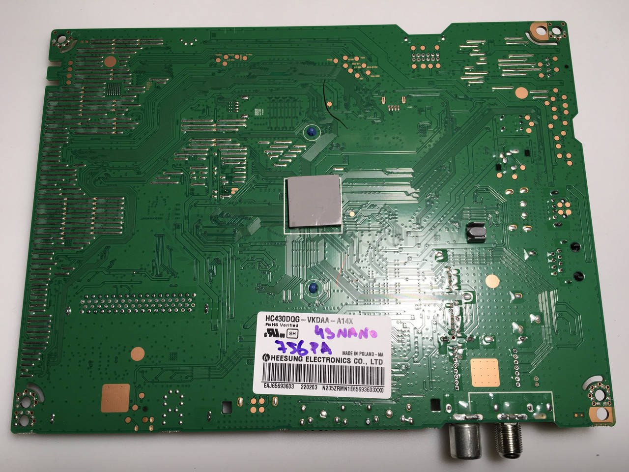 Системна плата LG 43NANO756PA EAX695A1203 43 дюйм mainboard, новий