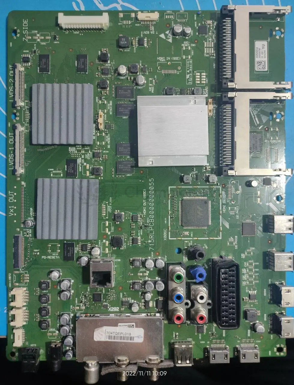 Системна плата 715RLPCB0000055 QV14.1ELA 48PFS 55PFS Philips, відновлена, без смарт, гарантія