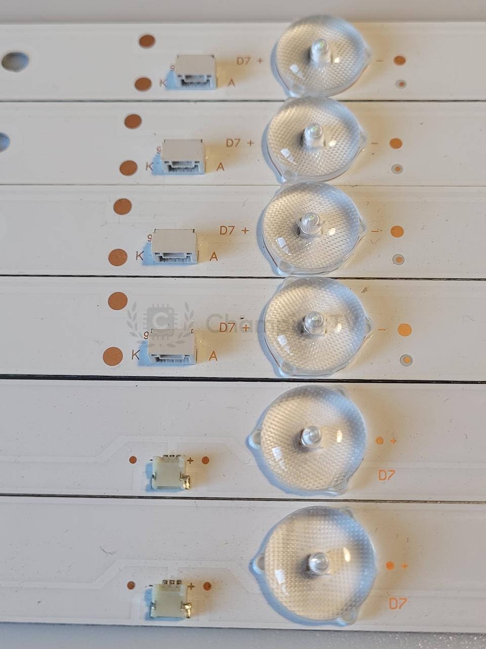Ergo LED-підсвітка 3 планки GC43D09-ZC21FG-04 303GC430034 43 дюйм новий