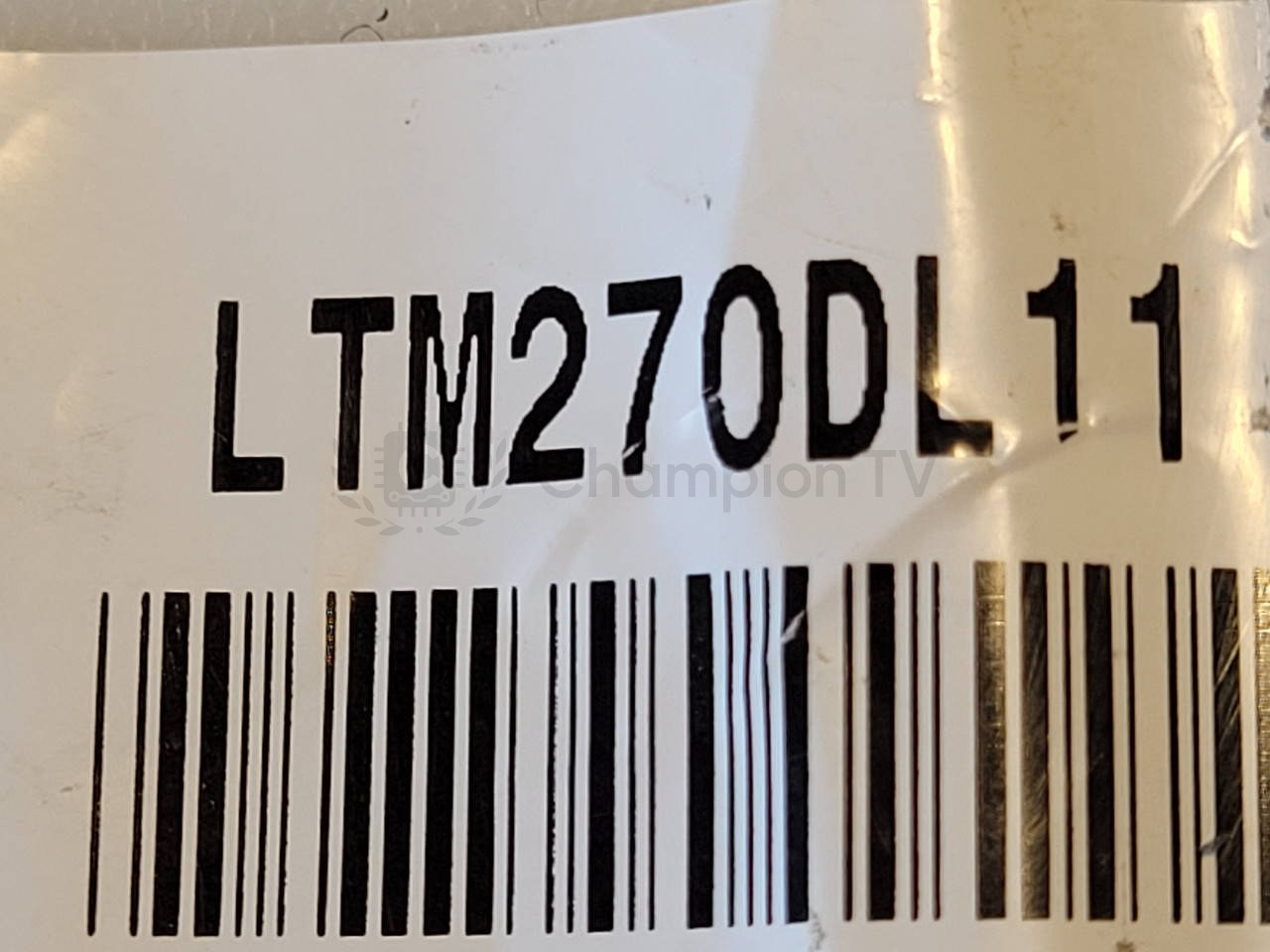 Підсвітка led монітора Samsung TM270DL11 sms270a41 76led