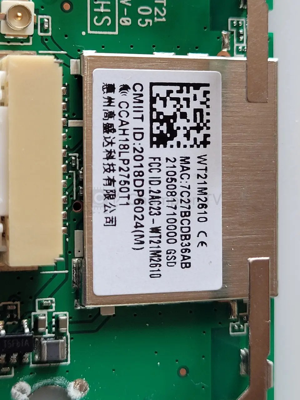 Wi-Fi модуль Kivi WT21M2610 для смарт-телевізорів, новий