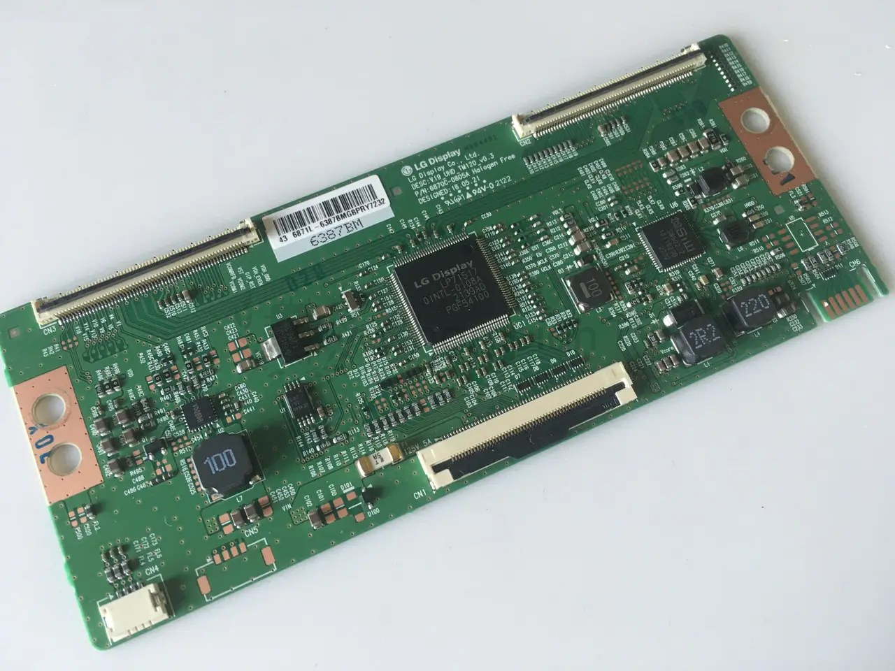 T-con тикон LG 6870C-0805A для 55-65 дюйм (матричні плати), новий