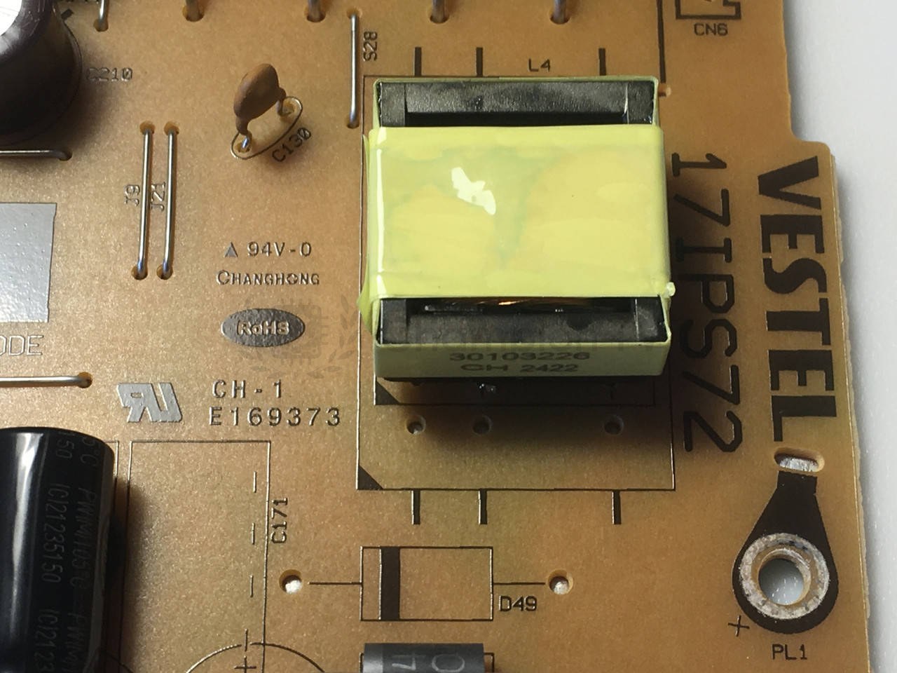 Блок живлення VESTEL 17IPS72 для Nokia QNR43GV215 43" PSU, Новий