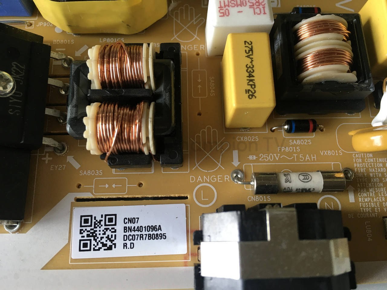 Блок живлення Samsung LS32AM702UNXZA BN44-01096A 32" mainboard, вживані