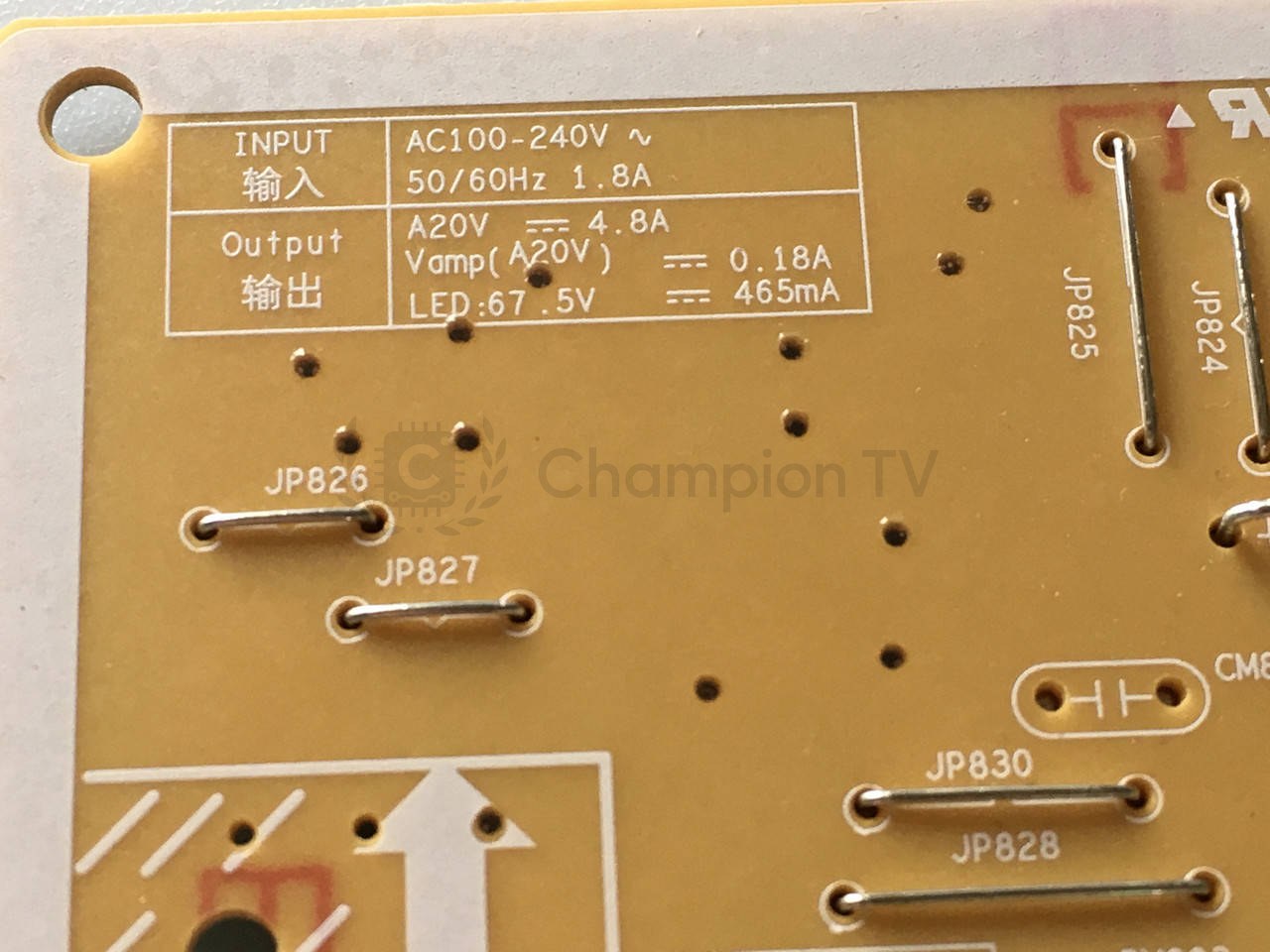 Блок живлення Samsung LS32AM702UNXZA BN44-01096A 32" mainboard, вживані