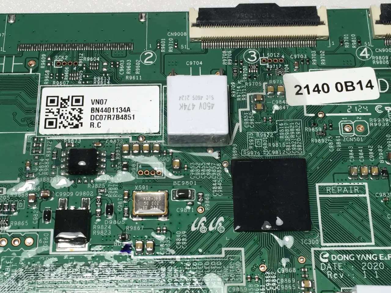 LED драйвер Samsung CY-TA055FEMEV3H BN96-08034 QE55QN85 (55") LED driver