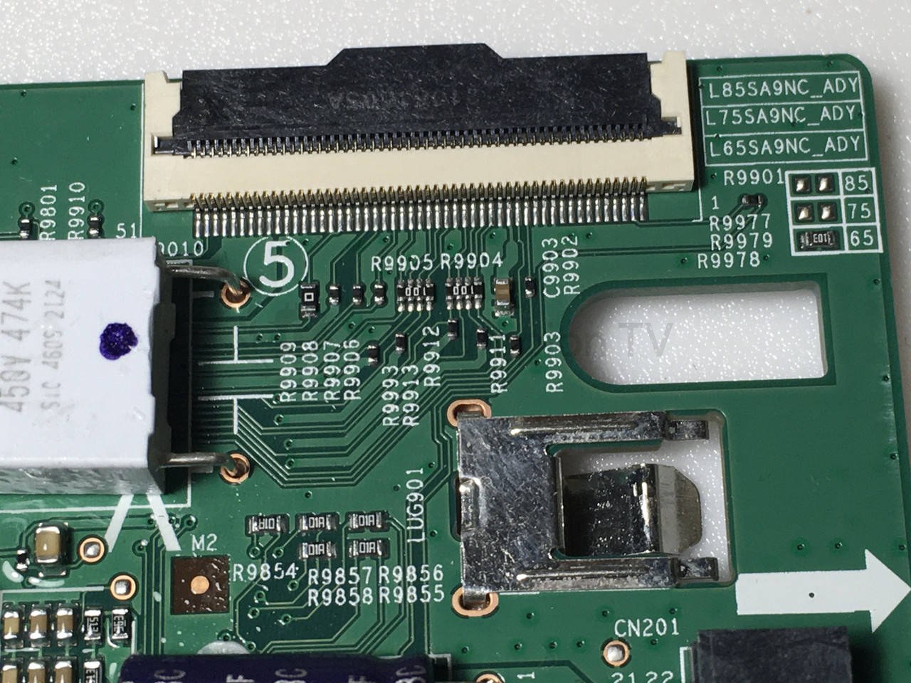 LED драйвер Samsung CY-TA055FEMEV3H BN96-08034 QE55QN85 (55") LED driver