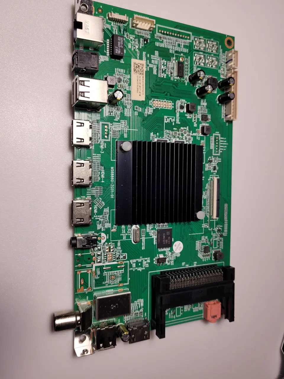 Системна плата телевізора JVC 50" M09/2010070702/15 ms68860-zc01-01 mainboard, гарантія