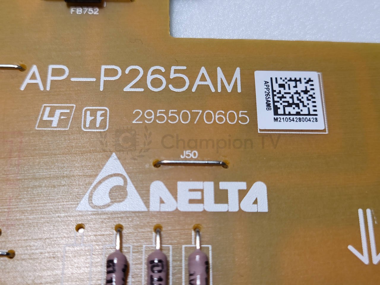Блок живлення Sony KD-50X80J AP-P265AM B DELTA 50" PSU, новий