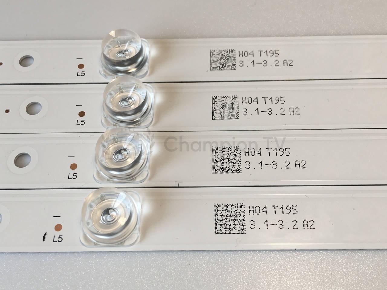 LED-підсвітка 43 дюйм комплект 4 шт RF-CF430012AE30-0801 RF-CF430012BE30-0801 Vestel Panasonic Toshiba, новий