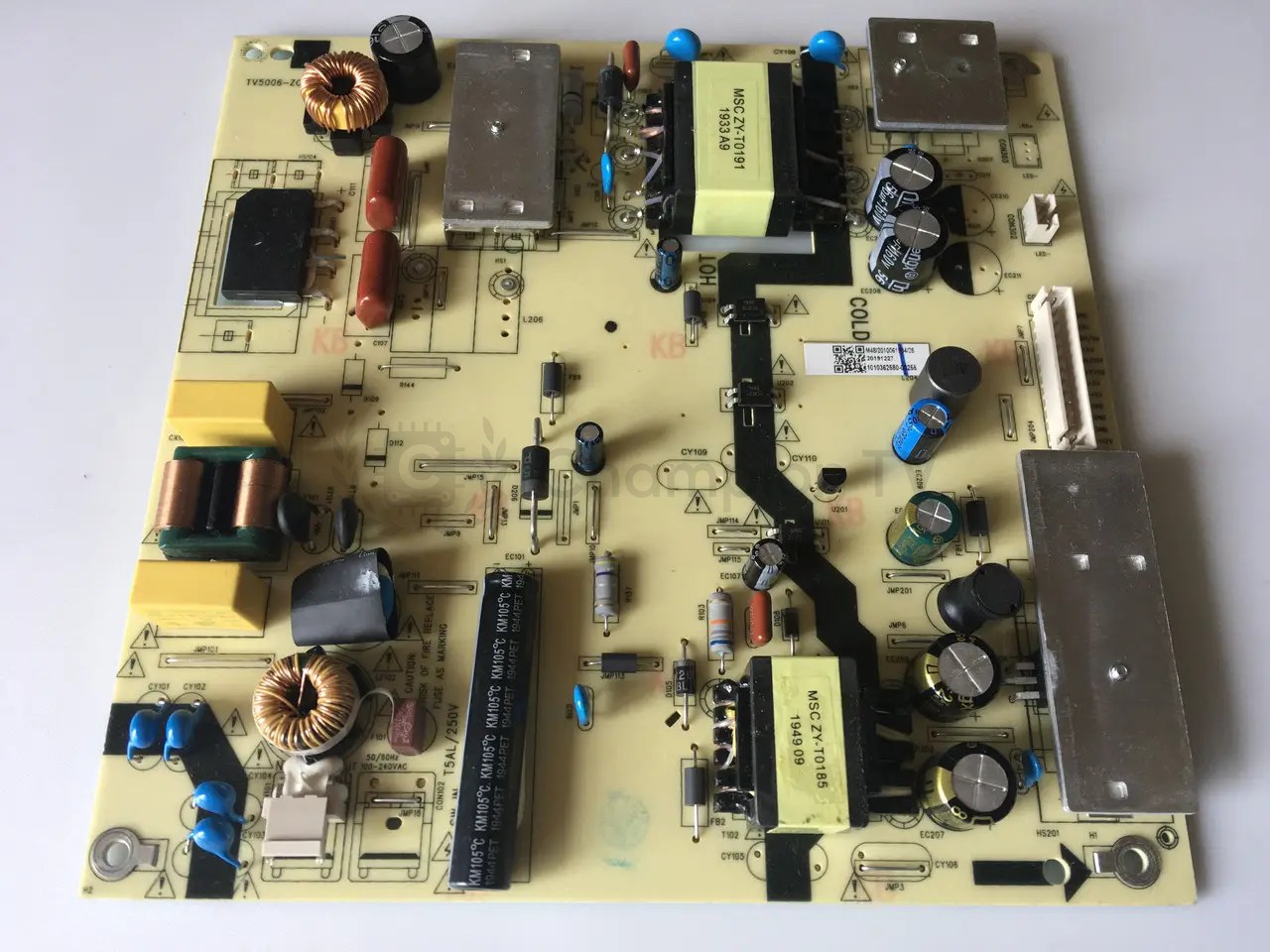 Блок живлення KIVI TV5006-ZC02-02 43U800 mainboard PSU, новий