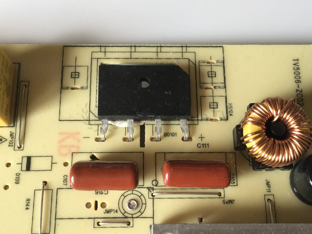 Блок живлення KIVI TV5006-ZC02-02 43U800 mainboard PSU, новий