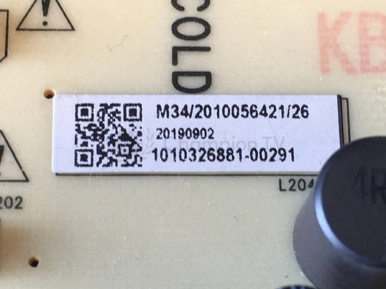 Блок живлення KIVI 43U800 TV5006-ZC02-02 PSU, новий