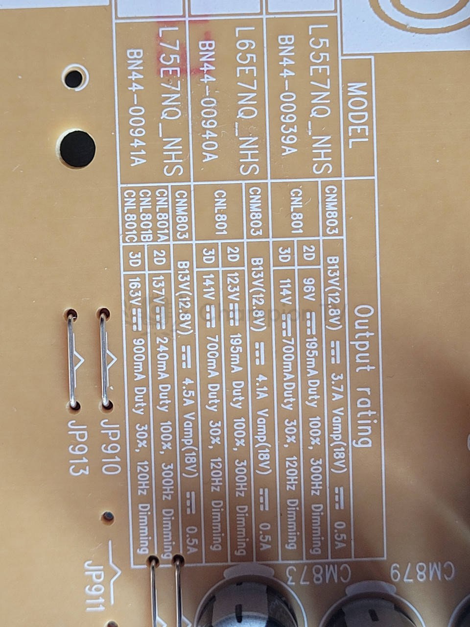 Блок живлення Samsung BN44-00939A 55 дюйм PSU, перевірений