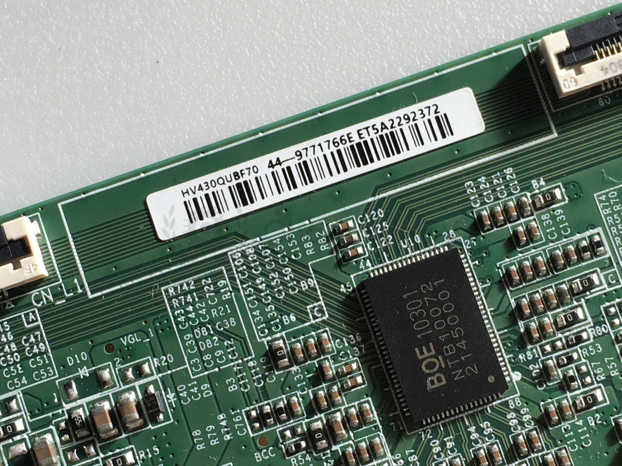 T-con тикон BOE HV430QUBF70 для Panasonic TX-43HX580EZ (43 дюйм) плата матриці, новий