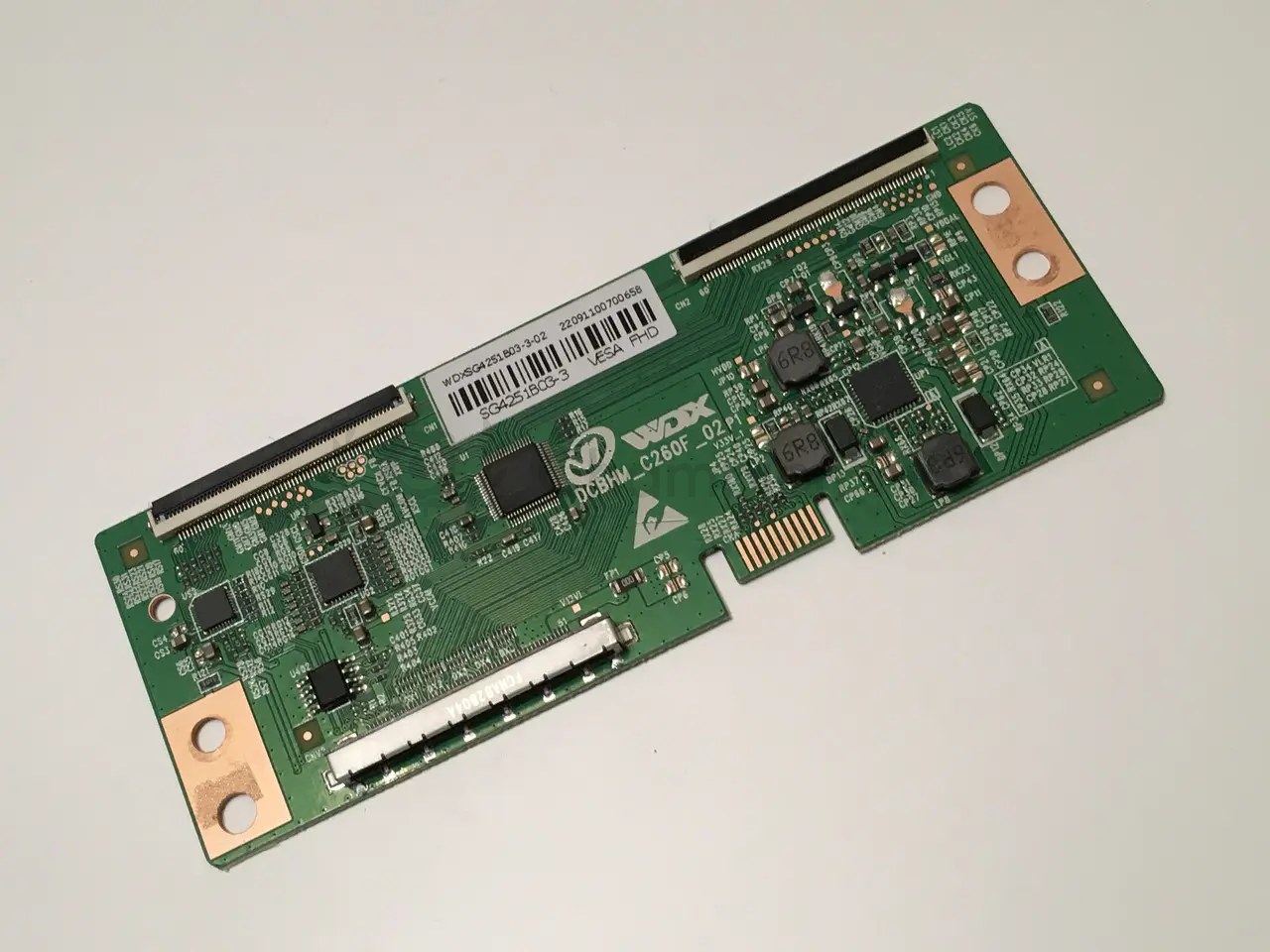 T-con тикон SG4251B03-3 для 43" FHD телевізорів (DCBHM_C260F_02) плата матриці, новий