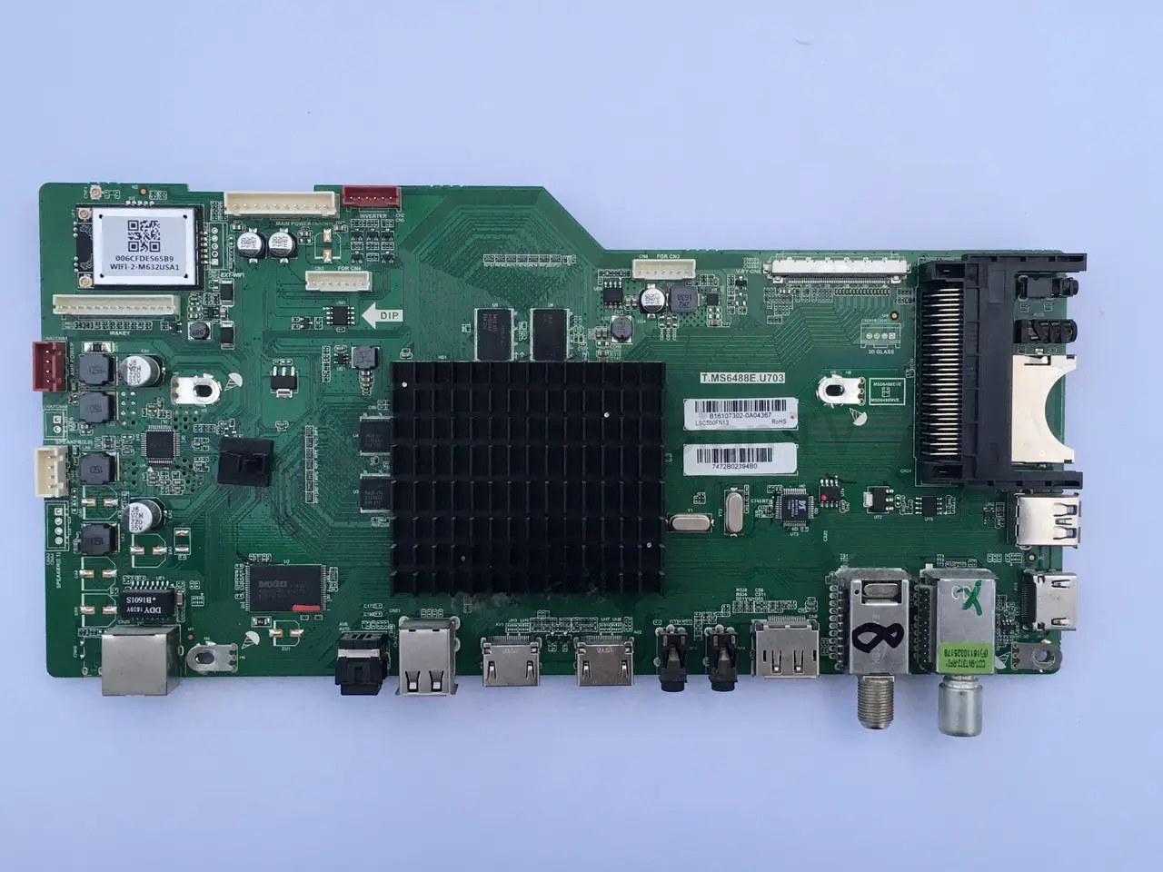 Системна плата Sharp LC-55CUF8372ES T.MS6488E.U703 55" mainboard, робоча
