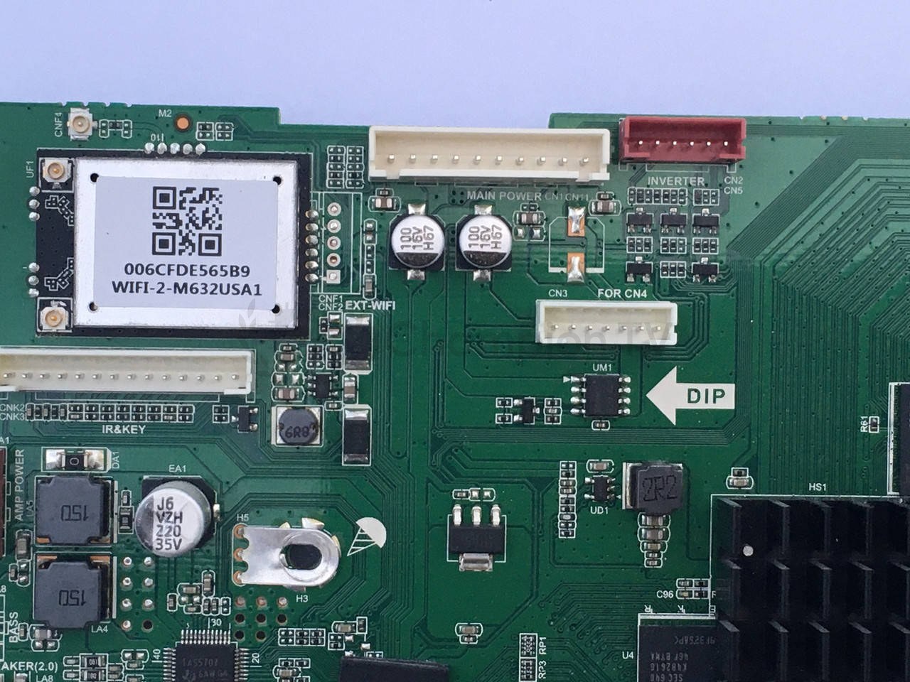 Системна плата Sharp LC-55CUF8372ES T.MS6488E.U703 55" mainboard, робоча