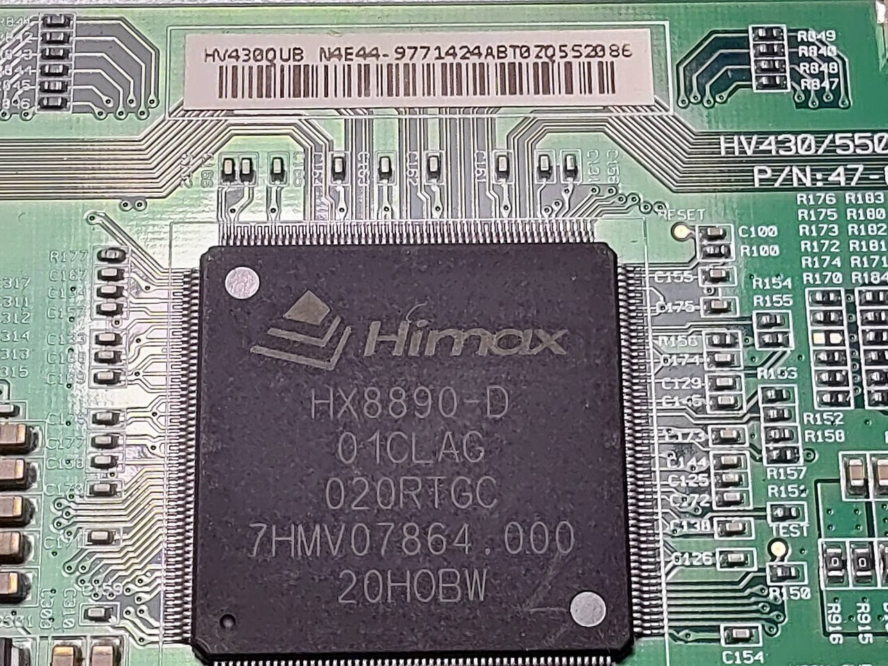 T-con тикон LG 47-6021117 HV430/550QUB-N4D для LG 43UJ670V / 43UJ6517 / 43UJ701V (43") плата матриці, б/у